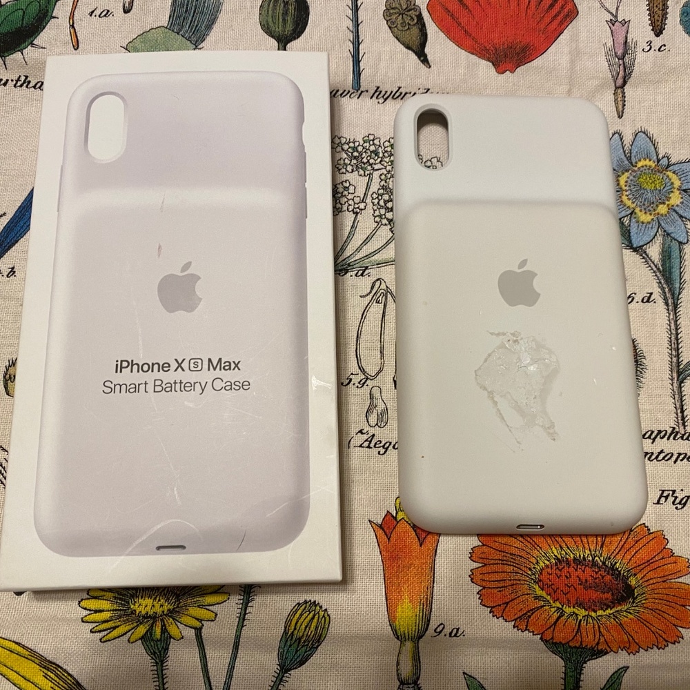 iPhone XS Max - Smart Battery Case  - White